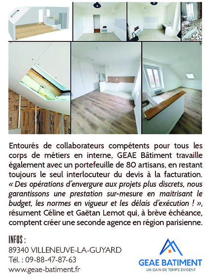 Article de GEAE Bâtiment - Expert en rénovation